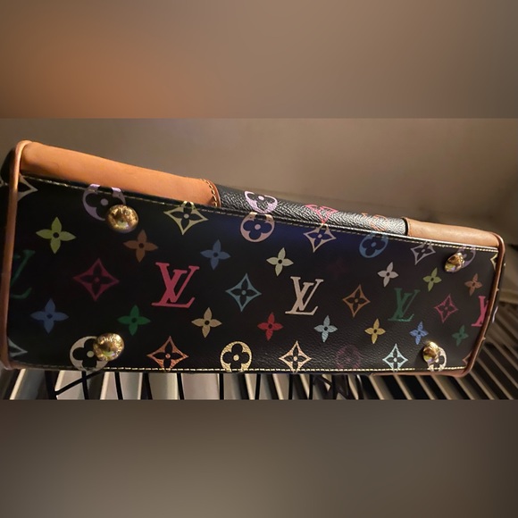 Louis Vuitton Takashi Murakami "Beverly" 2-Piece Bag & Wallet Set EUC - Picture 9 of 11